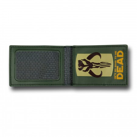 Boba Fett Mandalorian Badge Credit Card Wallet