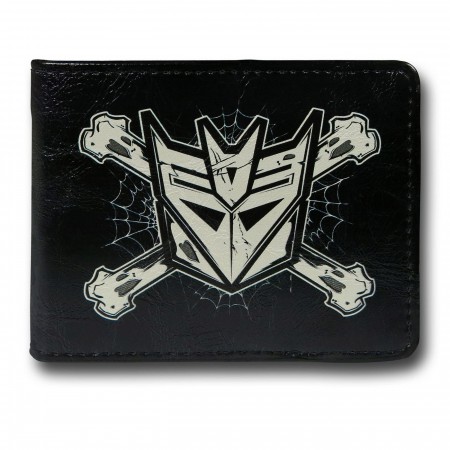 Transformers Decepticon & Crossbones Bi-Fold Wallet