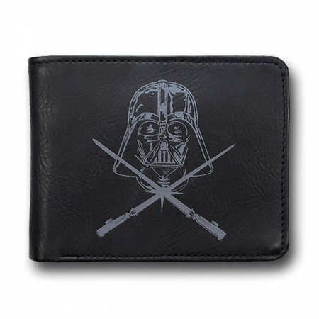 Star Wars Vader Crossed Sabers PVC Wallet