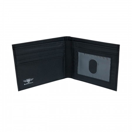 Green Lantern Symbol on Black Bi-Fold Wallet