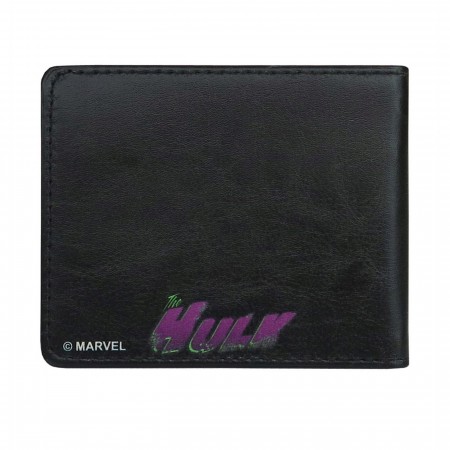 Hulk Close-Up Bi-Fold Wallet