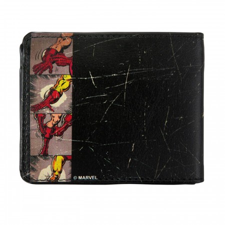 Iron Man Vs Hammer Bi-Fold Wallet