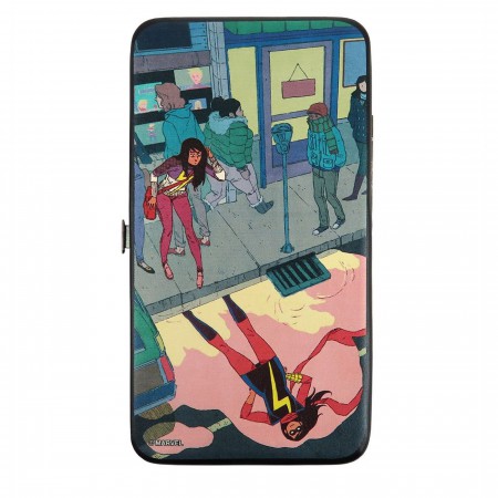 Ms. Marvel Action Punch Hinged Wallet