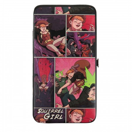 Squirrel Girl Comic Panels Hinged Wallet