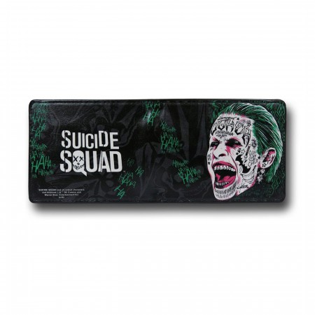Suicide Squad Joker Scream Men's Bi-Fold Wallet
