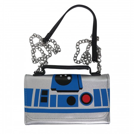 Star Wars R2D2 Crossbody Clutch Wallet