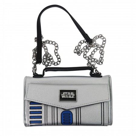 Star Wars R2D2 Crossbody Clutch Wallet