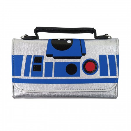 Star Wars R2D2 Crossbody Clutch Wallet