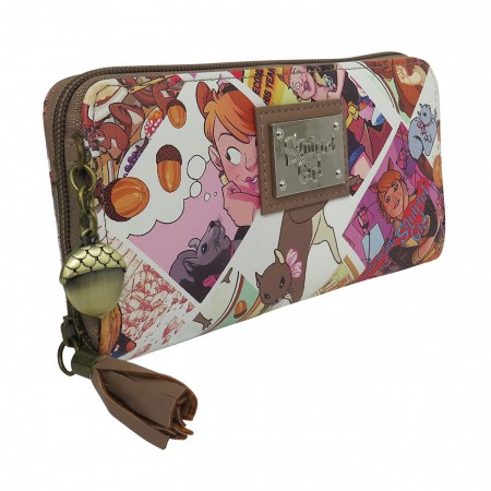 Squirrel Girl Got Nuts! Women's Zip Around Wallet