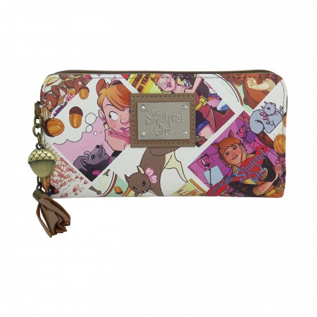 Squirrel Girl Got Nuts! Women's Zip Around Wallet