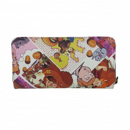 Squirrel Girl Got Nuts! Women's Zip Around Wallet