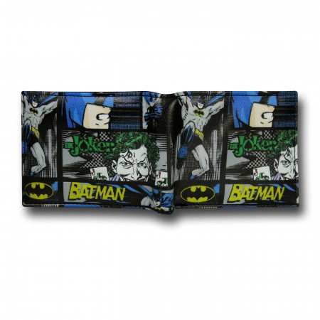 Batman Vs. Joker Bi-Fold Wallet