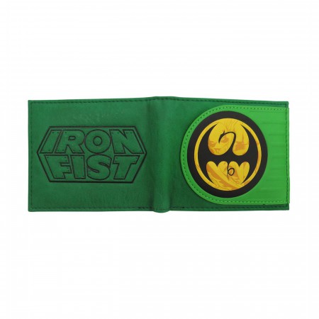 Iron Fist Symbol of Victory Men's Bi-Fold Wallet
