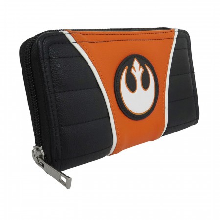 Star Wars Rebel Alliance Women's Zipper Wallet