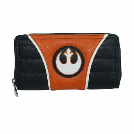 Star Wars Rebel Alliance Women's Zipper Wallet