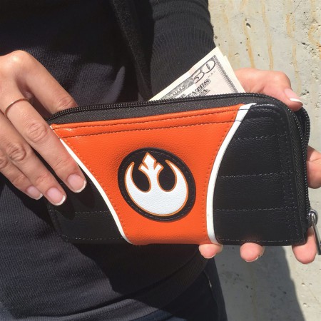 Star Wars Rebel Alliance Women's Zipper Wallet