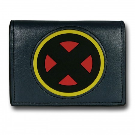 X-Men Symbol Rubber Bi-Fold Wallet