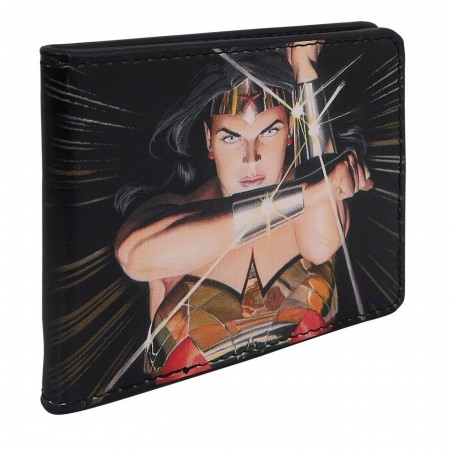 Wonder Woman Alex Ross Men's Bi-Fold Wallet
