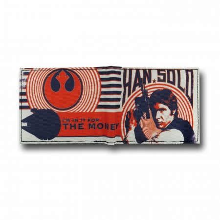 Star Wars Han Solo Retro Men's Bi-Fold Wallet