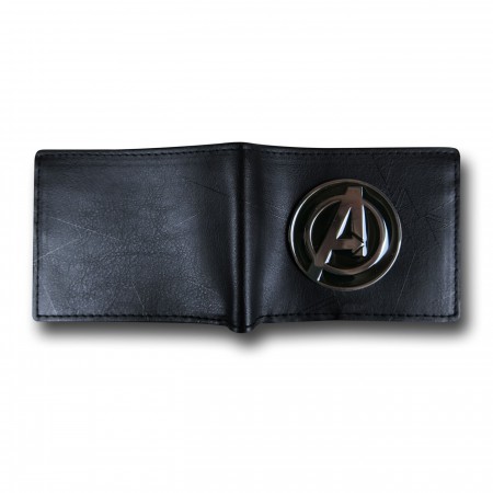 Avengers AoU Metal Symbol Bi-Fold Wallet