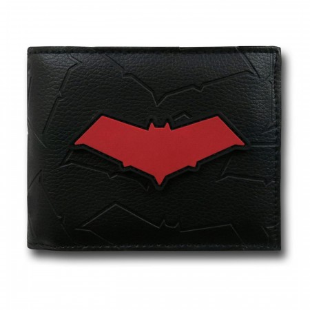 Red Hood Symbol Men's Bi-Fold Wallet