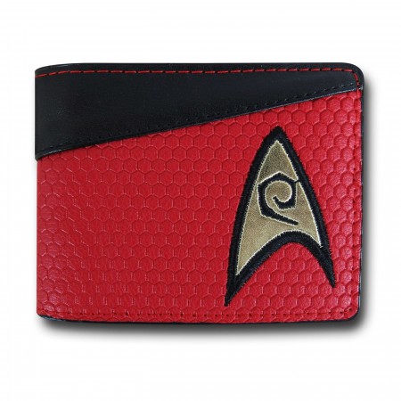 Star Trek Red Bi-Fold Wallet