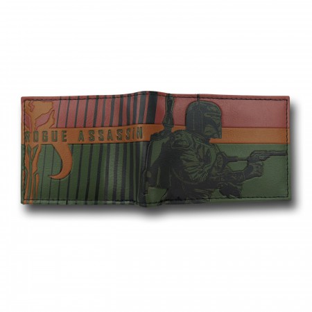 Star Wars Boba Fett Tri-Color Bi-Fold Wallet