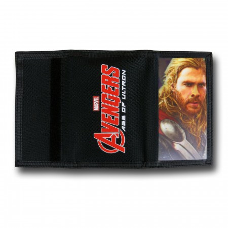 Thor Age of Ultron Lenticular Velcro Wallet