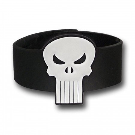 Punisher Molded PVC Wristband