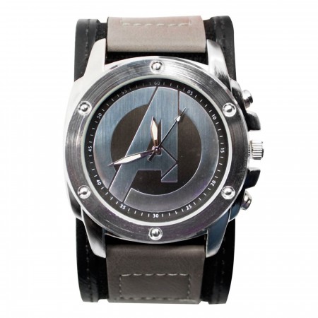 Avengers Symbol Watch with Dual Fasten Adjustable Strap
