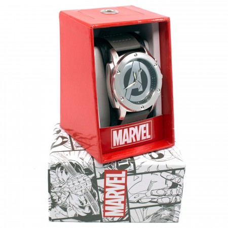 Avengers Symbol Watch with Dual Fasten Adjustable Strap