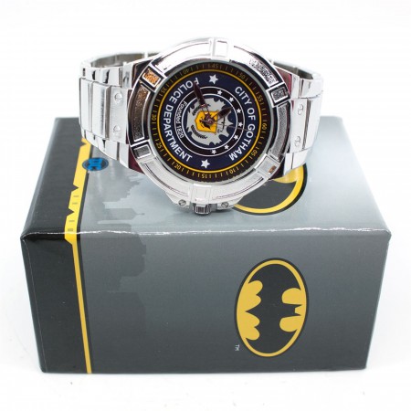 Batman GCPD Watch with Metal Band