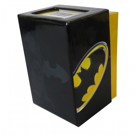 Batman Hush Symbol Charcoal Watch with Metal Band