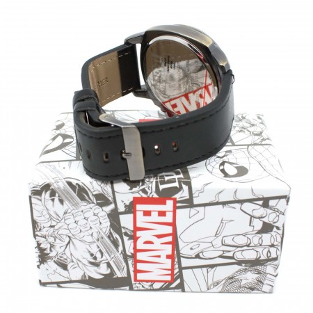 Captain Marvel Symbol Watch with Adjustable Strap