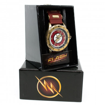 Flash TC Symbol Watch with Silicone Adjustable Strap