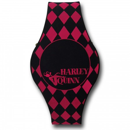 Harley Quinn Pink Checkered LED Watch