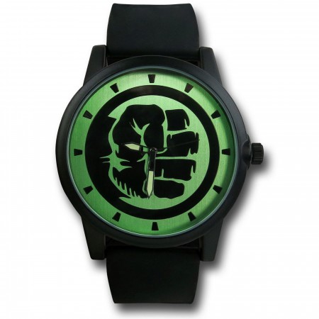 Hulk Fist Watch with Silicone Band