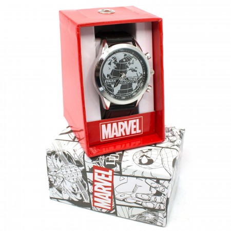 Iron Man Stark Industries Property of AES Watch with Adjustable Strap