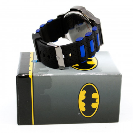 Nightwing Symbol Watch with Silicone Adjustable Strap