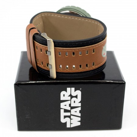 Star Wars Boba Fett Mandalorian Watch with Dual Fasten Adjustable Strap