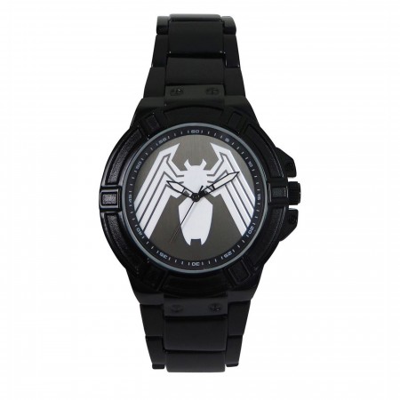 Venom Symbol Watch with Metal Band