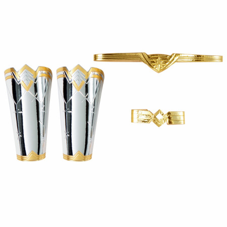 Wonder Woman Adult Accessories Tiara, Gauntlets, and Armband Kit