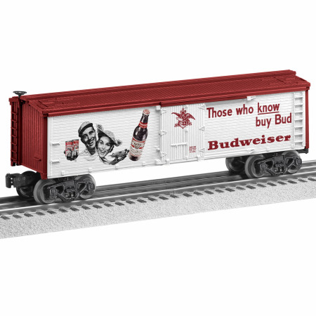 Budweiser Beer Those Who Know Train Set Train Car