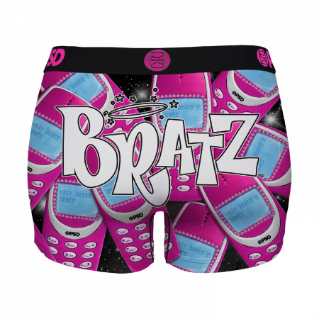 Bratz Hit My Cell Women's PSD Boy Shorts Underwear