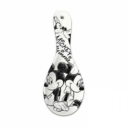 Mickey and Minnie Side by Side Flat Spoon Rest