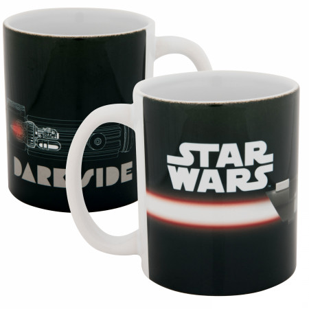 Star Wars Dark Side Light Saber 11oz Ceramic Mug