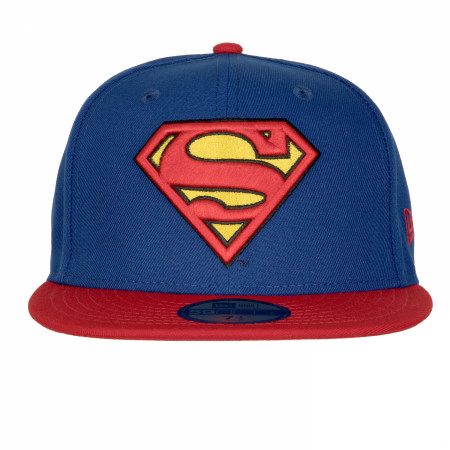 Superman Classic Emblem New Era 59Fifty Fitted Hat