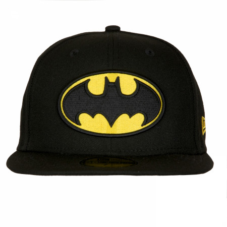 Batman Classic Logo New Era 59Fifty Fitted Hat