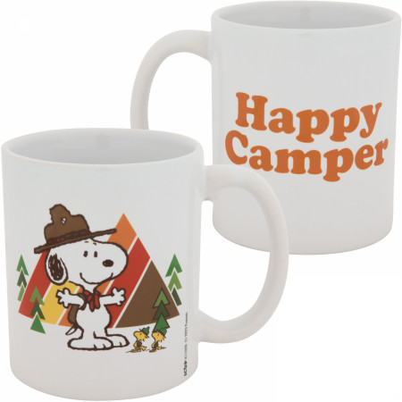 Peanuts Happy Camper Snoopy 11oz Ceramic Mug