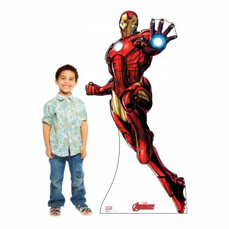 Avengers Animated Iron Man Cardboard Stand Up